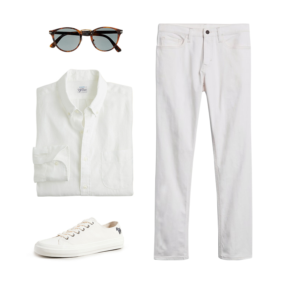 1. Greek Whites - Outfit Items