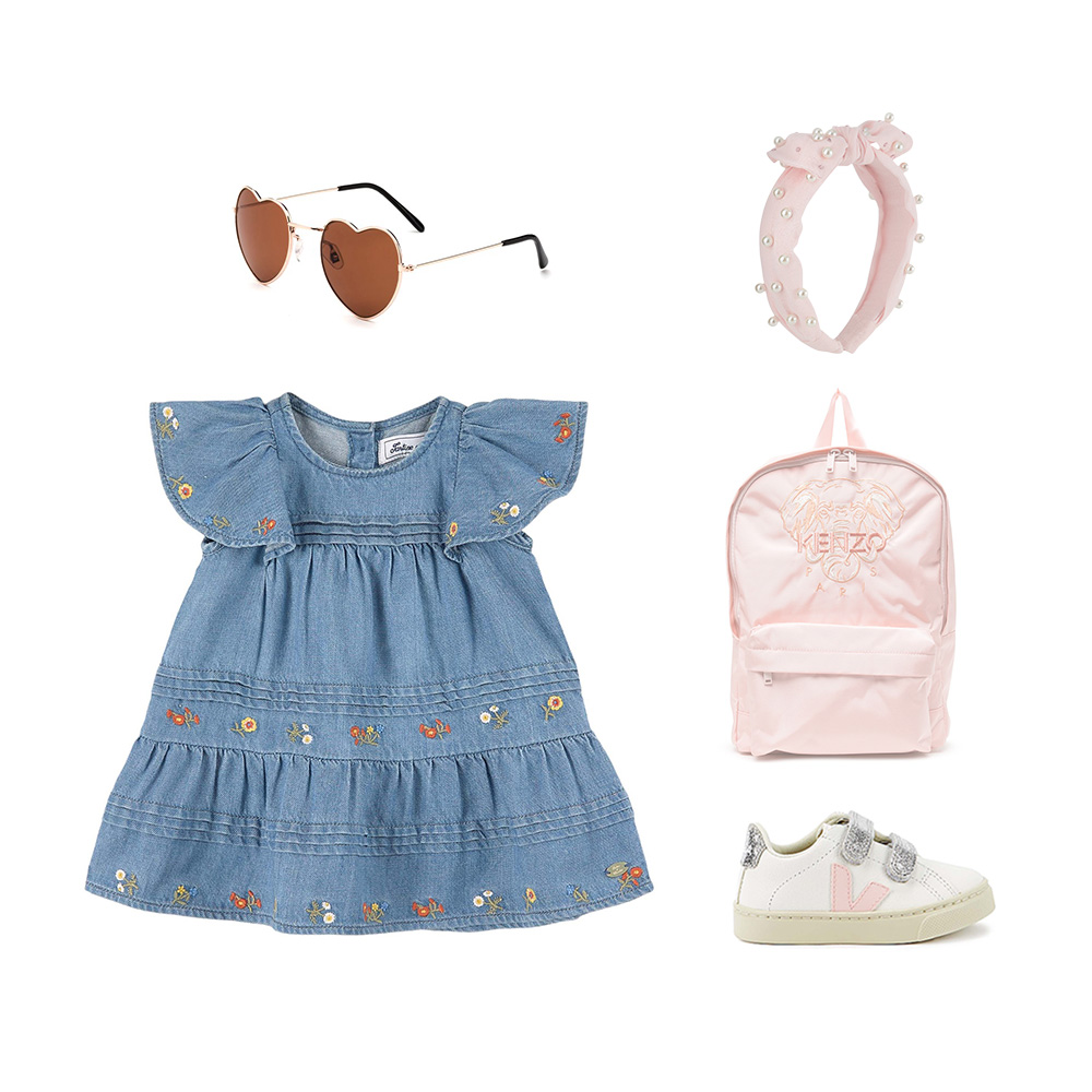 1. Lake Como Outfit: Blooming Flowers - Outfit Items