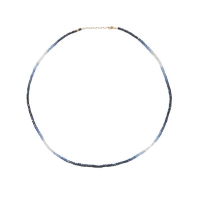 Jia Jia - Gold Sapphire Necklace