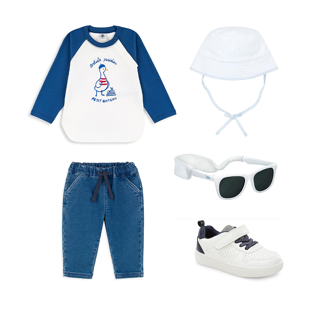 2. Lake Como Outfit: Nautical - Outfit Items