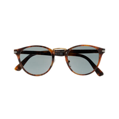 Persol - Round-Frame Tortoiseshell Acetate and Gold-Tone Sunglasses