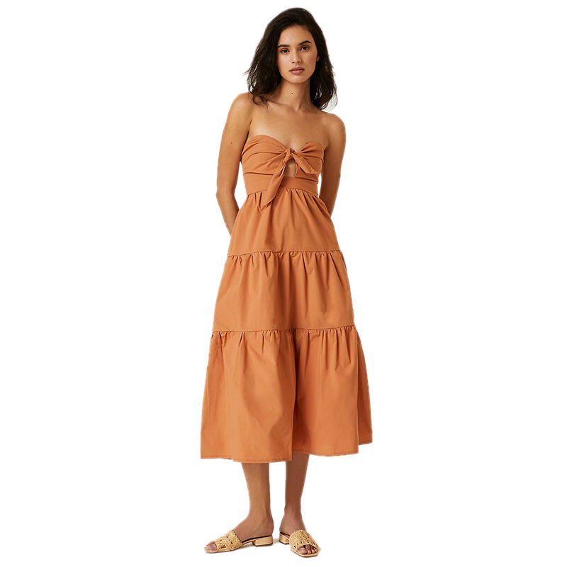 Anthropologie - Strapless Midi Dress