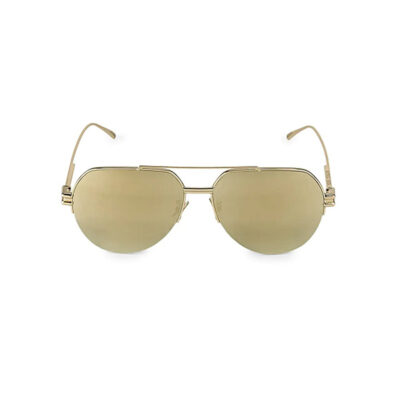 Bottega Veneta - 59MM Aviator Sunglasses