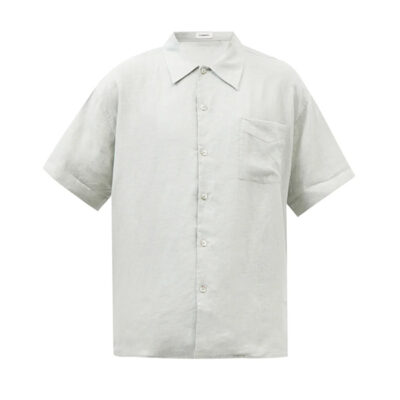 Commas - Patch-Pocket Linen Shirt