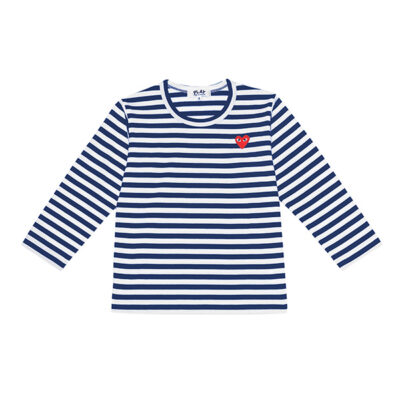 Comme des Garçons Play Kids - Striped Cotton Jersey T-Shirt