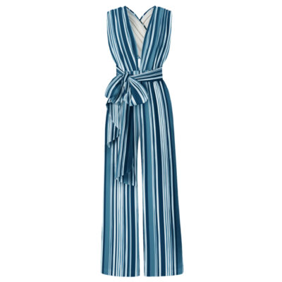 Diarrablu - UMY Jumpsuit – Rayas Blu