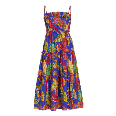 Farm Rio - Beaks Bananas Midi Dress