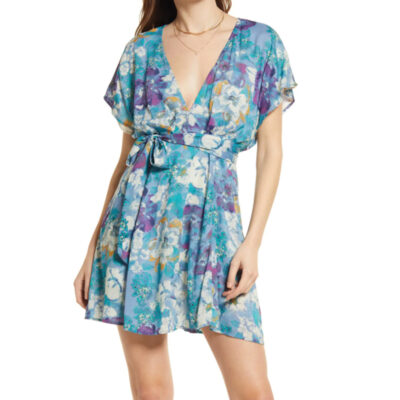 Free People - Freddy Tie Waist Minidress