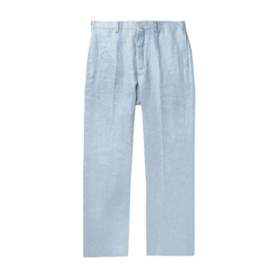 Giuliva Heritage - Felice Straight-Leg Linen-Twill Trousers