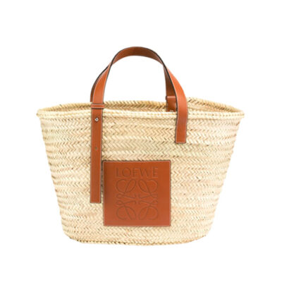 Loewe - Raffia Basket Tote Bag