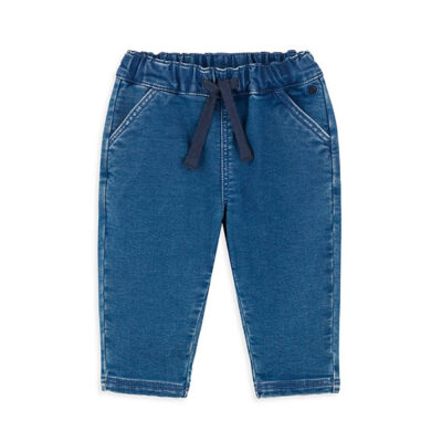 Petit Bateau - Baby Boy’s Drawstring Jeans