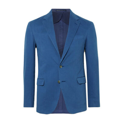 Polo Ralph Lauren - Slim-Fit Garment-Dyed Cotton-Blend Twill Blazer