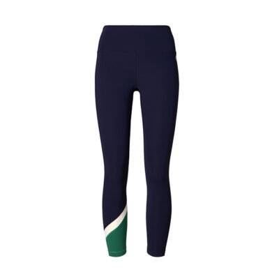 Tory Sport - High-Rise Color-Block Sculpt Chevron Leggings