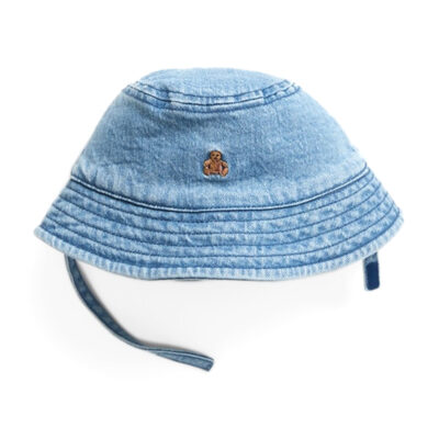 Gap Baby - Organic Cotton Denim Bucket Baby Hat