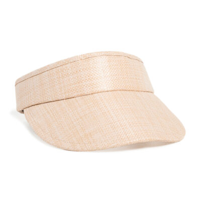 Lele Sadoughi - Straw Visor Hat