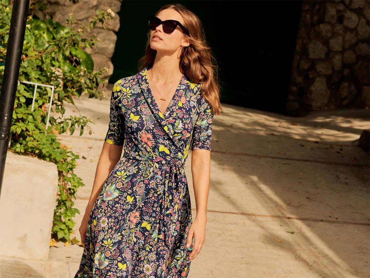 Find Your Perfect Midi Wrap Dress