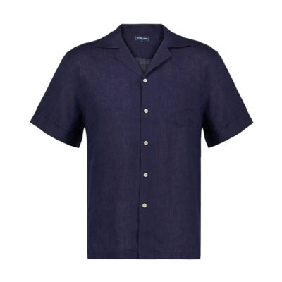 Frescobol Carioca - Thomas Linen Camp-Collar Shirt