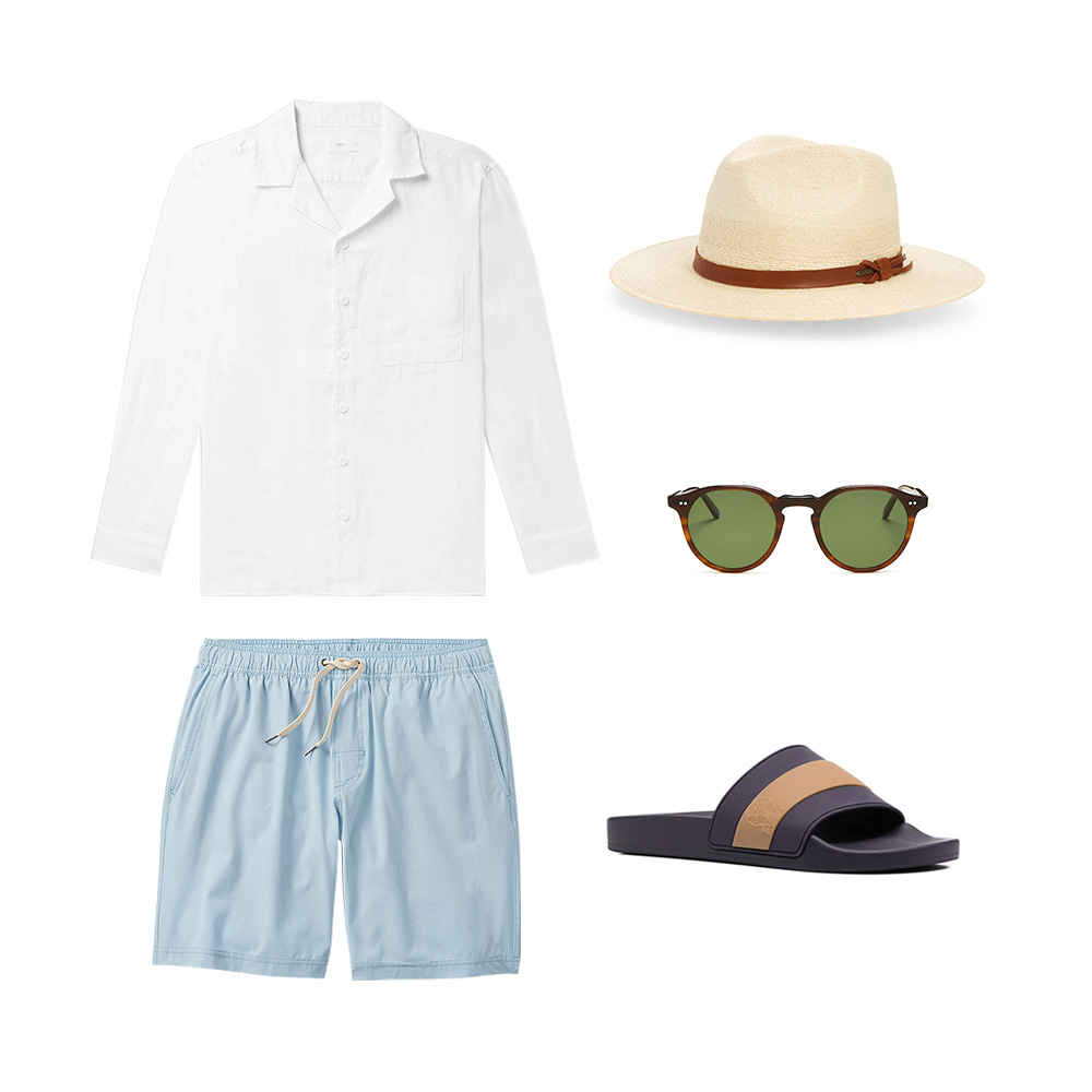 1. Miami Outfit: Transitional Beachwear - Outfit Items