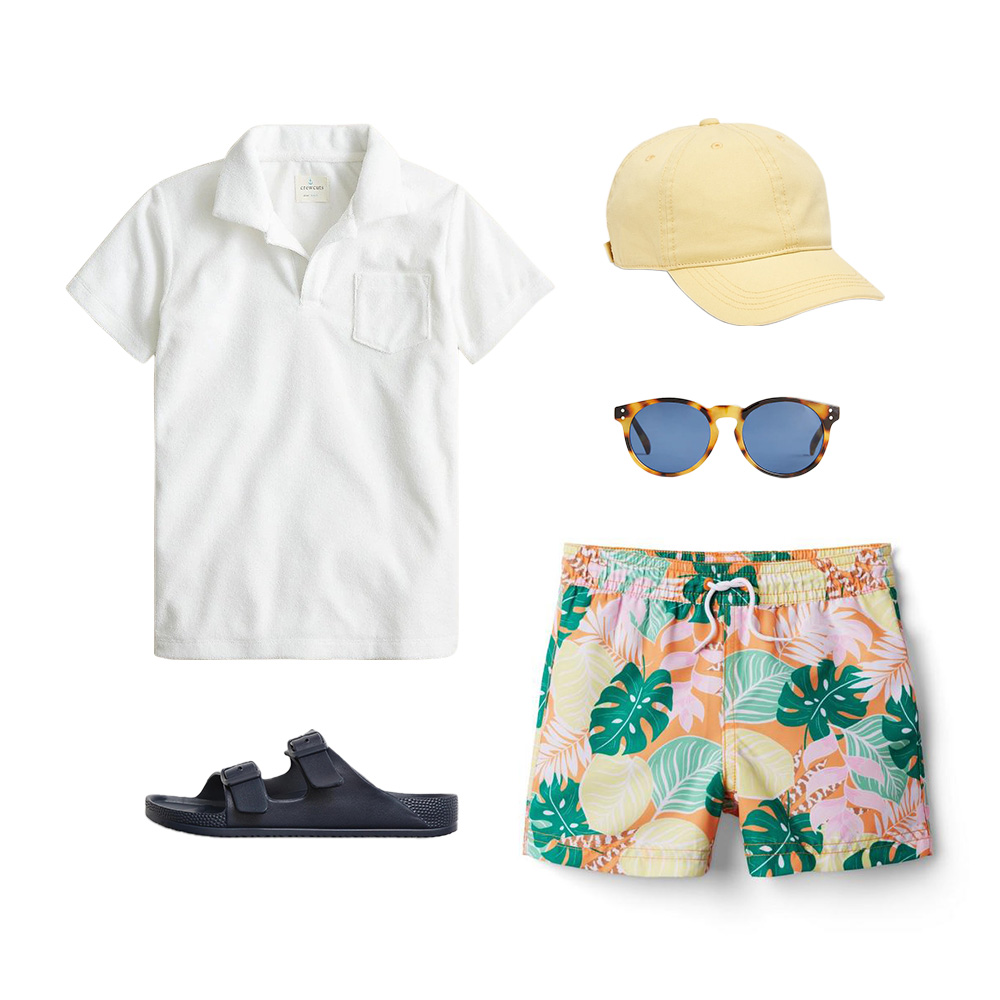 1. Miami Outfit: Tropical Fun - Outfit Items