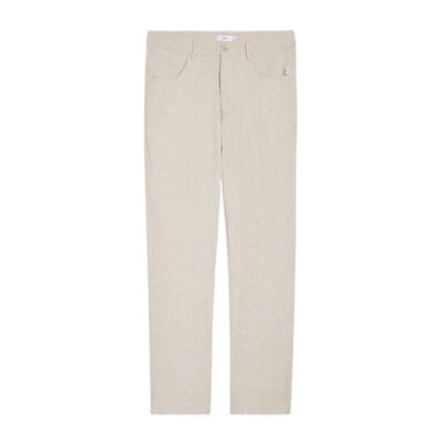 Onia - Traveler Pant Stretch Linen Chambray in Khaki