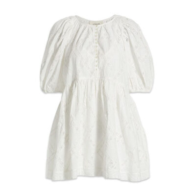 The Great - The Pathway Cotton Eyelet Dress