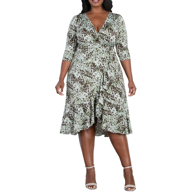 Kiyonna  - Plus Size Wrap Dress