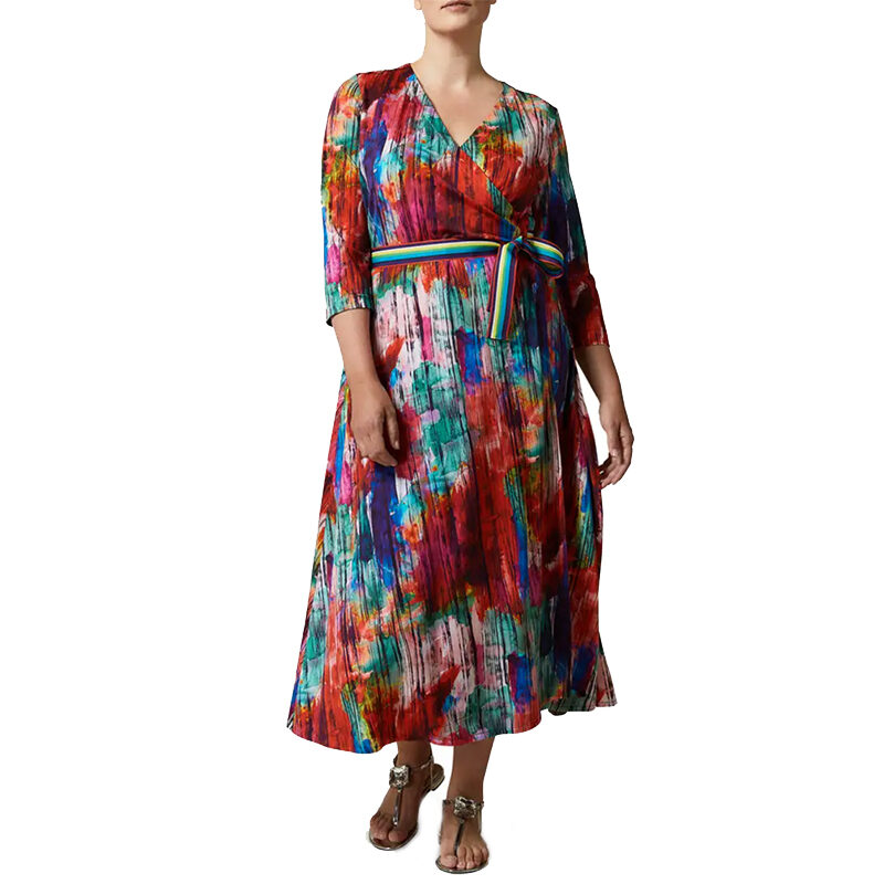 Marina Rinaldi  - Plus Size Wrap Dress