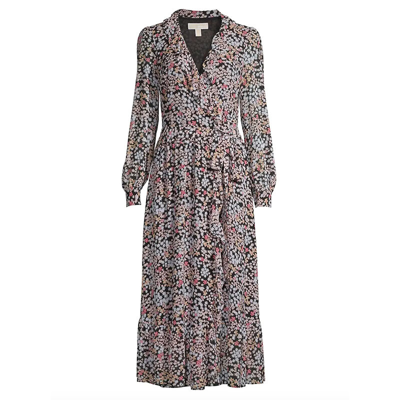 Michael Kors  - Floral Wrap Dress