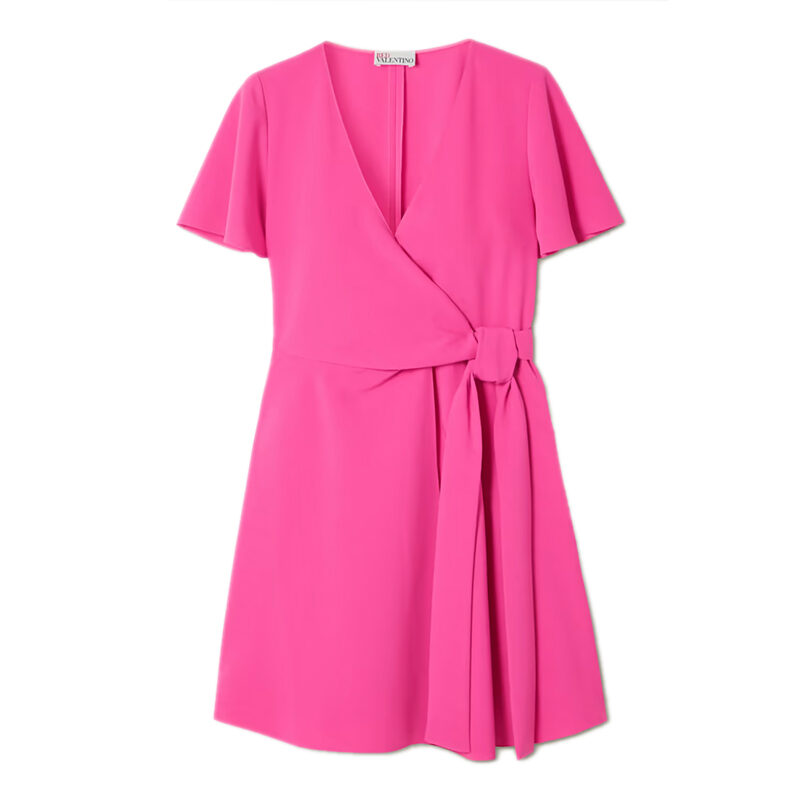 REDValentino - Crepe Wrap Dress