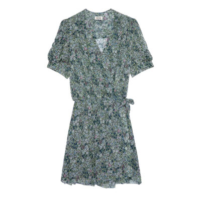 Zadig & Voltaire - Betty Floral Wrap Dress