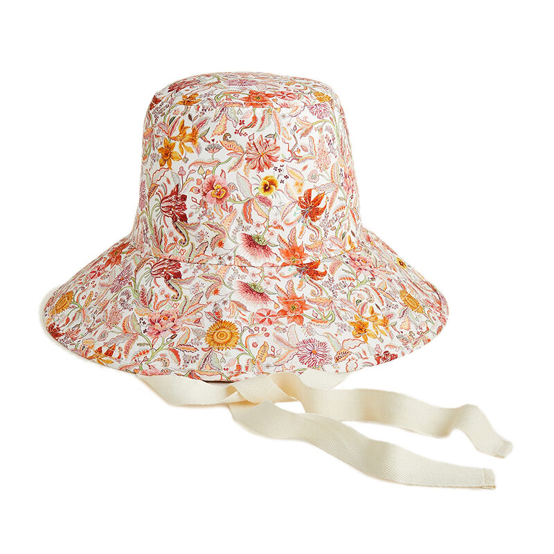 J.Crew - Printed Ribbon-Tie Bucket Hat