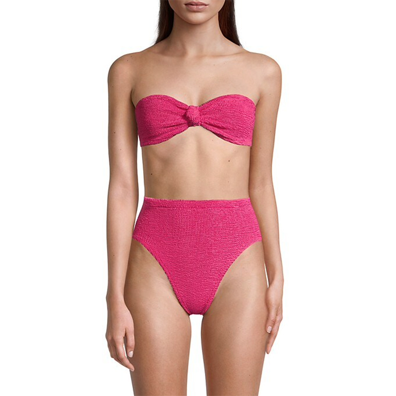 9. Hunza G Rosie Bandeau Bikini Set - Outfit Items