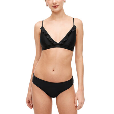 J.Crew - Ruffle French Bikini Top