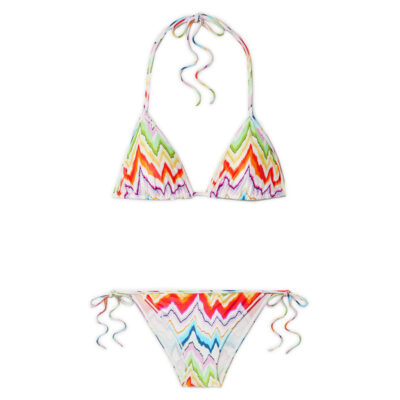 Missoni - Mare Crochet-Knit Triangle Bikini