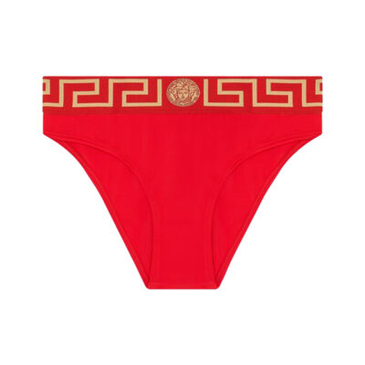 Versace - Greca Border Red Bikini Briefs