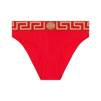 Versace - Greca Border Red Bikini Briefs