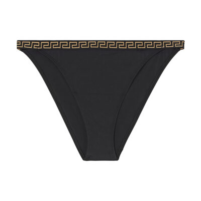 Versace - Jacquard-trimmed Bikini Briefs