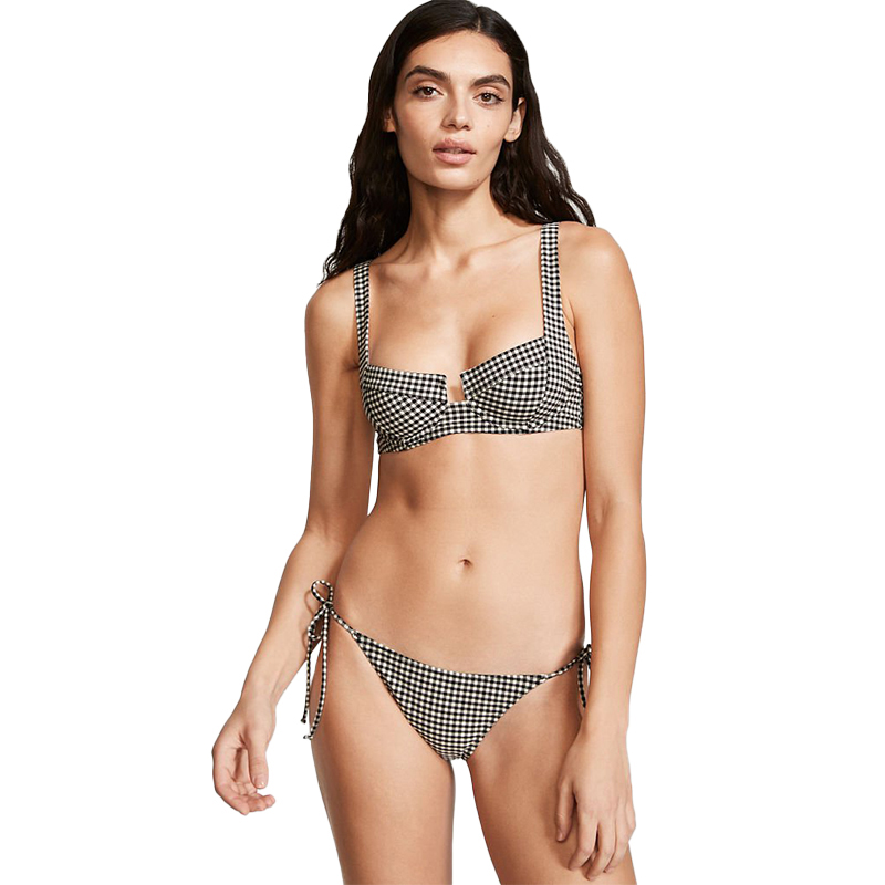 12. Victoria’s Secret Gingham String Bikini - Outfit Items