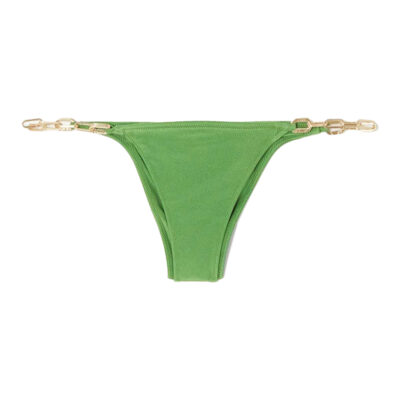 Cult Gaia - Sanam Chain-Embellished Recycled Bikini Briefs