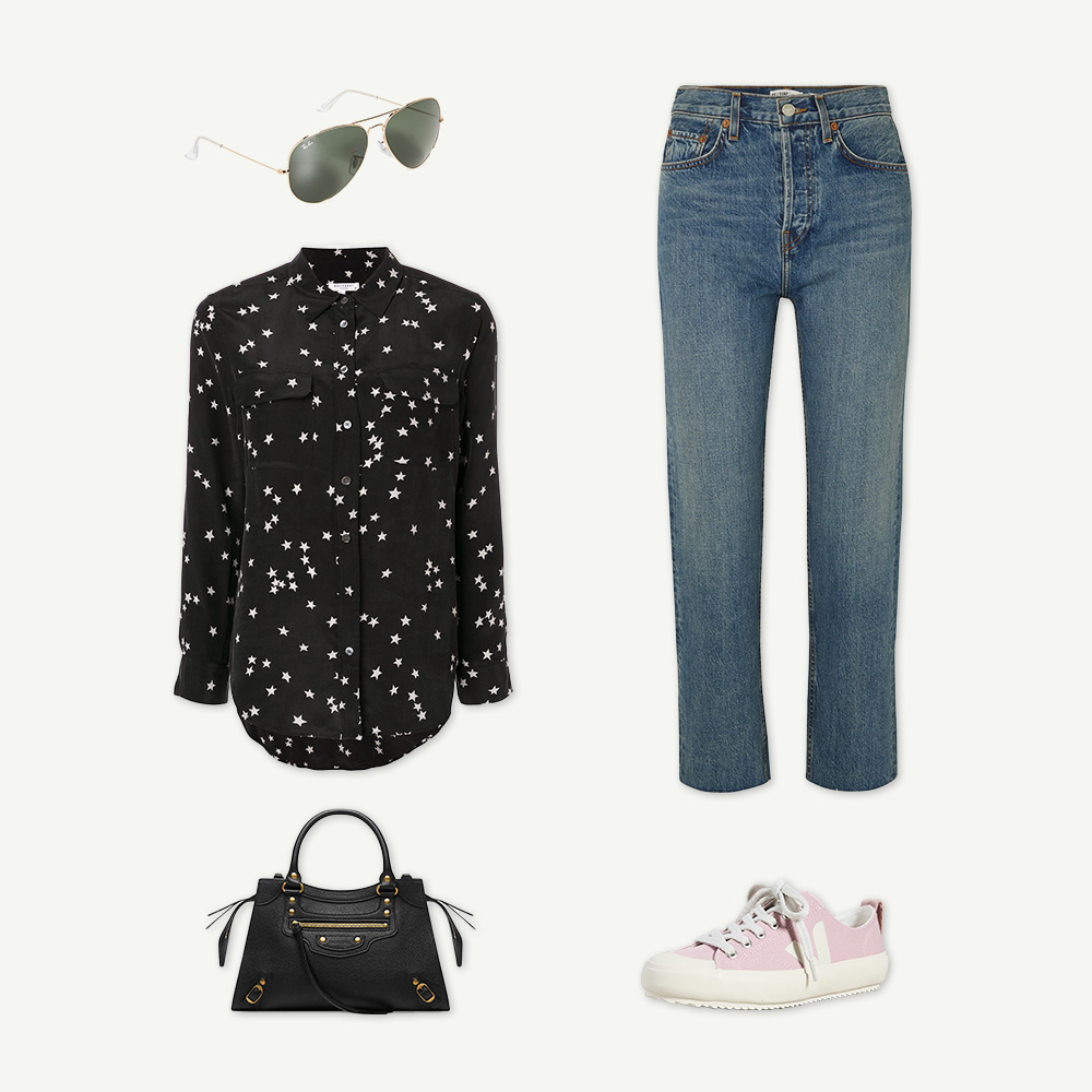 1. Los Angeles Outfits: Casual Cool  - Outfit Items