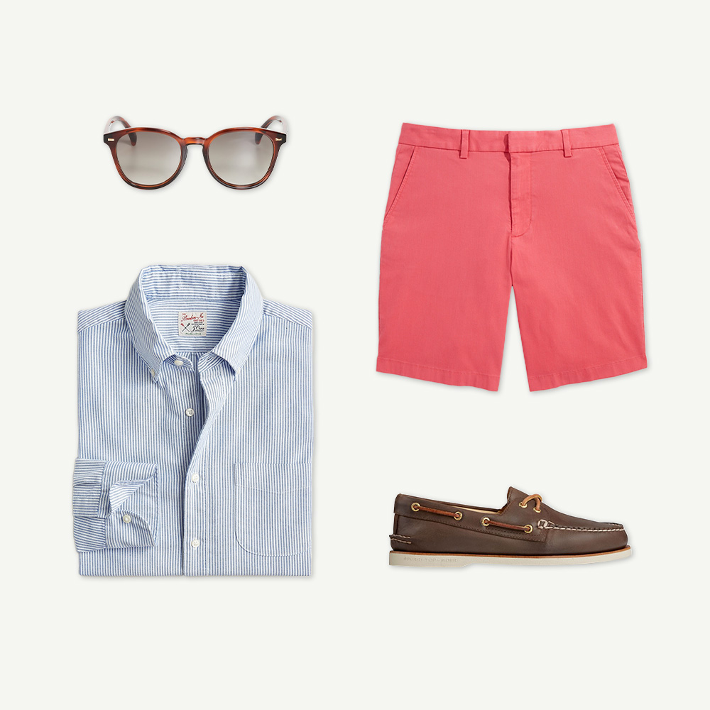 2. Winery Outfits: Preppy Tailoring - Outfit Items