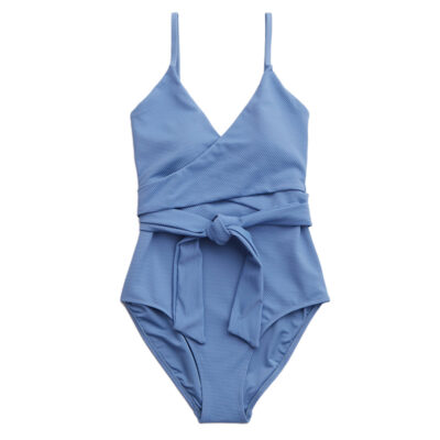 Aerie - Pique Wrap One Piece Swimsuit