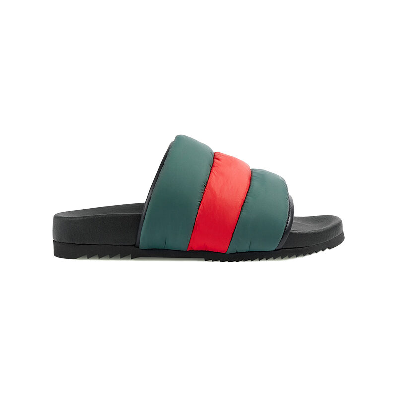 gucci platform slides outfit