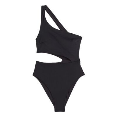 H&M - High Leg One Shoulder Swimsuit