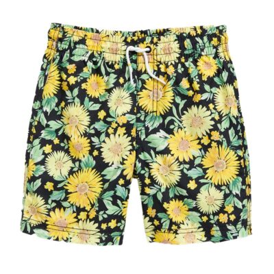 Old Navy - Printed Swim Trunks for Men –7-inch inseam