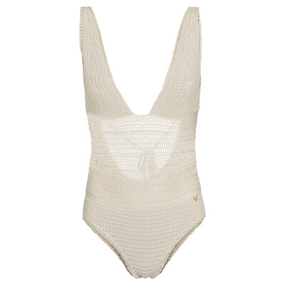 Valentino - Crocheted Swimsuit