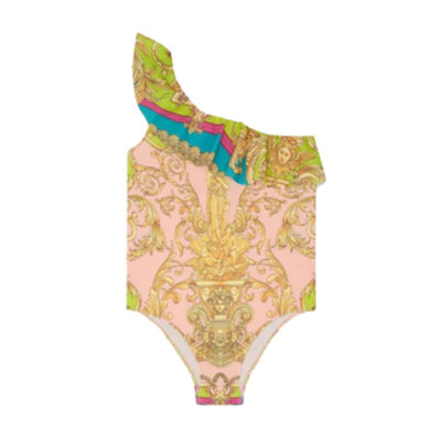 Versace - Barocco Goddess Kids One Piece Swim Suit