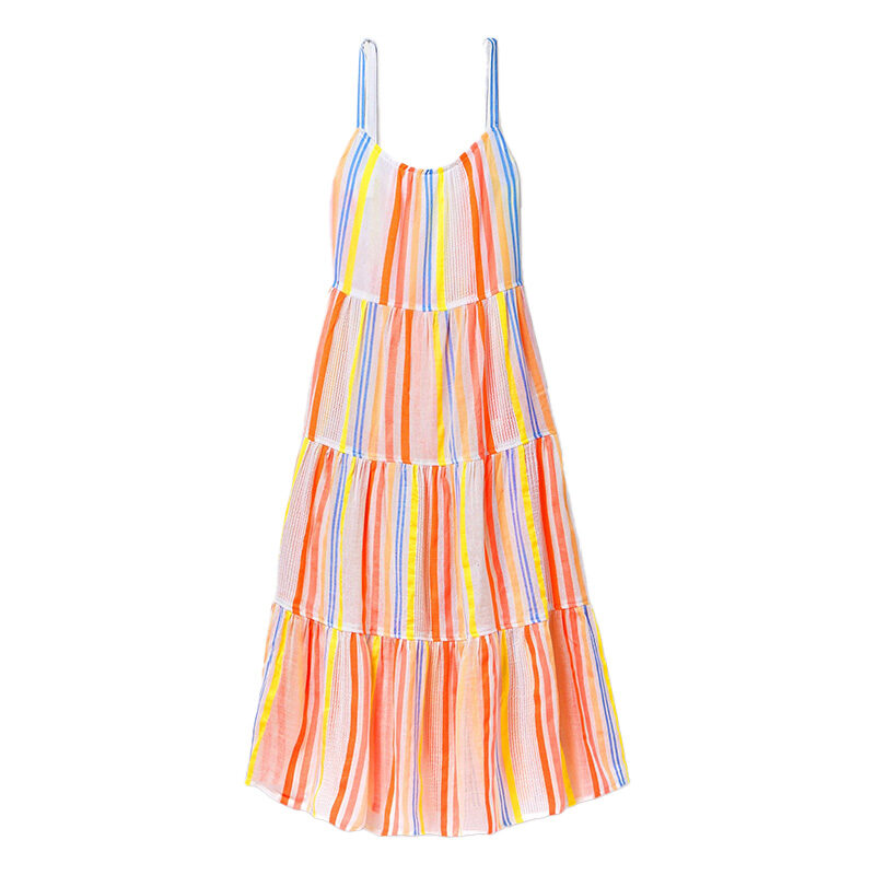 Lemlem - Tirunesh Striped Cotton-Blend Gauze Maxi Dress