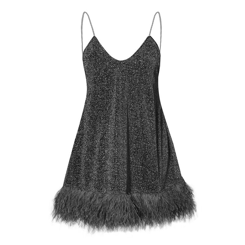 Oséree - Lumière Plumage Short Dress