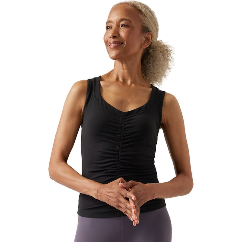 Best Workout: - Athleta Cinch Black Tank Top